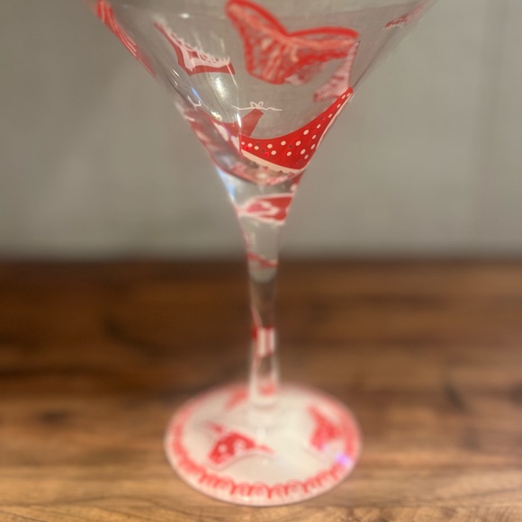 Lolita Other - Lolita “Red Panty” Martini Glass